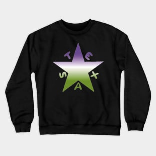 Texas Pride- Genderqueer-Textless Crewneck Sweatshirt